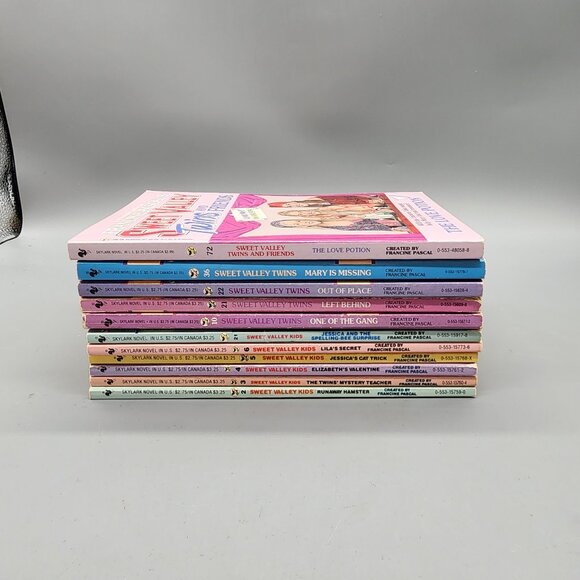 Sweet Valley Kids Twins Lot 11 Vintage 90s Francine Pascal Retro YA Books - Picture 1 of 4